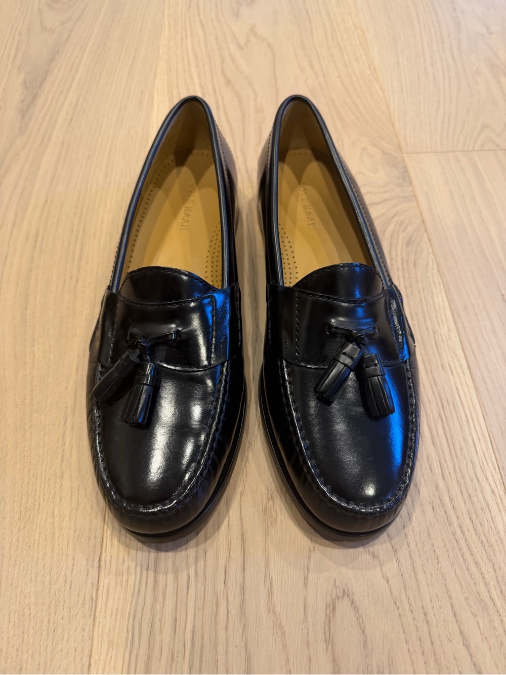 Cole Haan Men’s Black Tassel Loafers Size 11.5